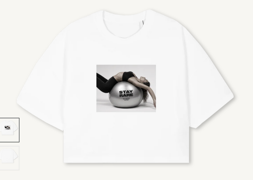 STAY RARE Mindset Cropped Tee